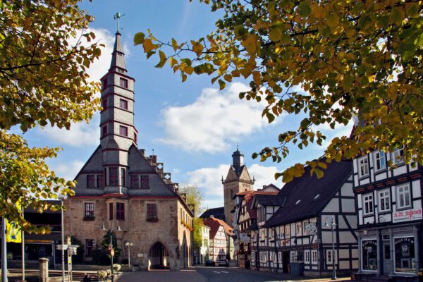 Rathaus in der Altstadt von Korbach